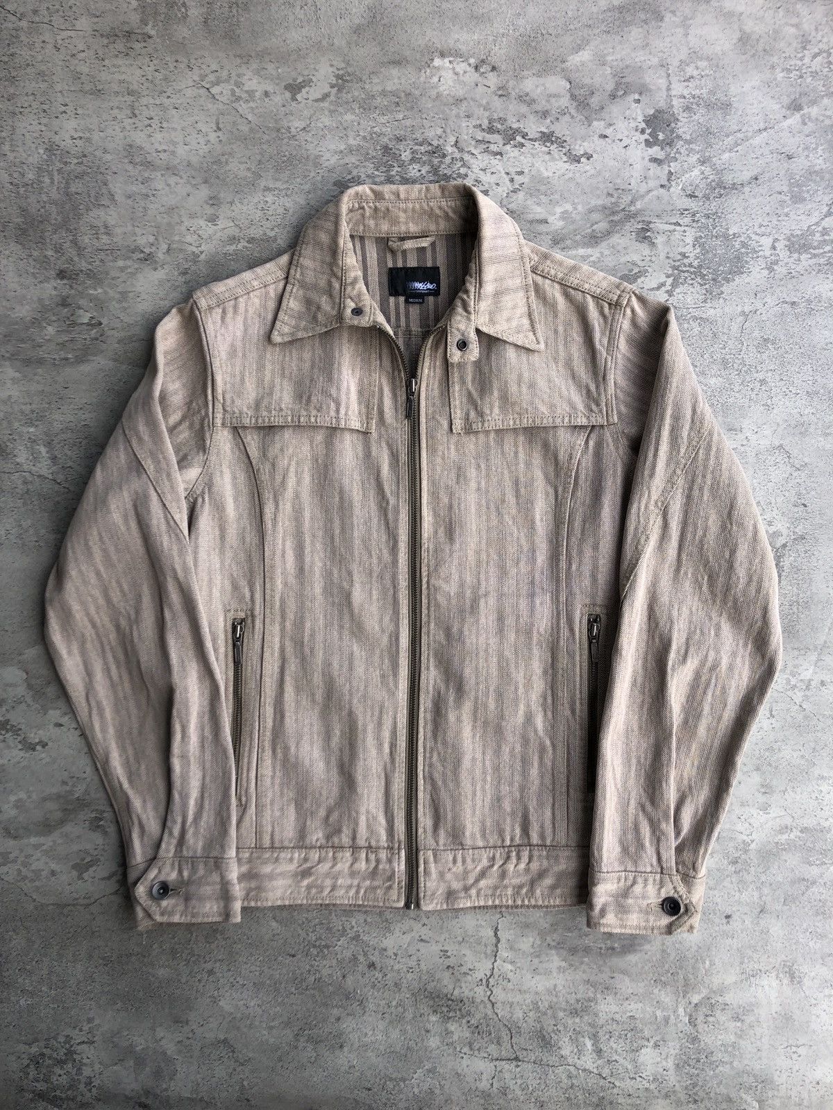 Mossimo VINTAGE NATURALLY WORN MOSSIMO SPORTS JACKET 00s Size US M / EU 48-50 / 2 - 1 Thumbnail