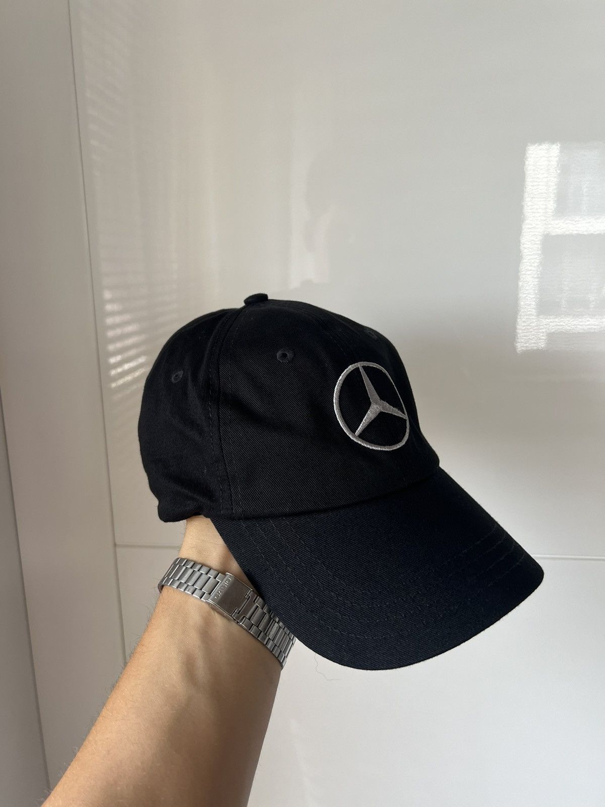 Japanese Brand × Mercedes-Benz × Vintage ‼️Vintage Mercedez Benz Bumer Brabus AMG Central Logo Cap‼️ Size ONE SIZE - 2 Thumbnail