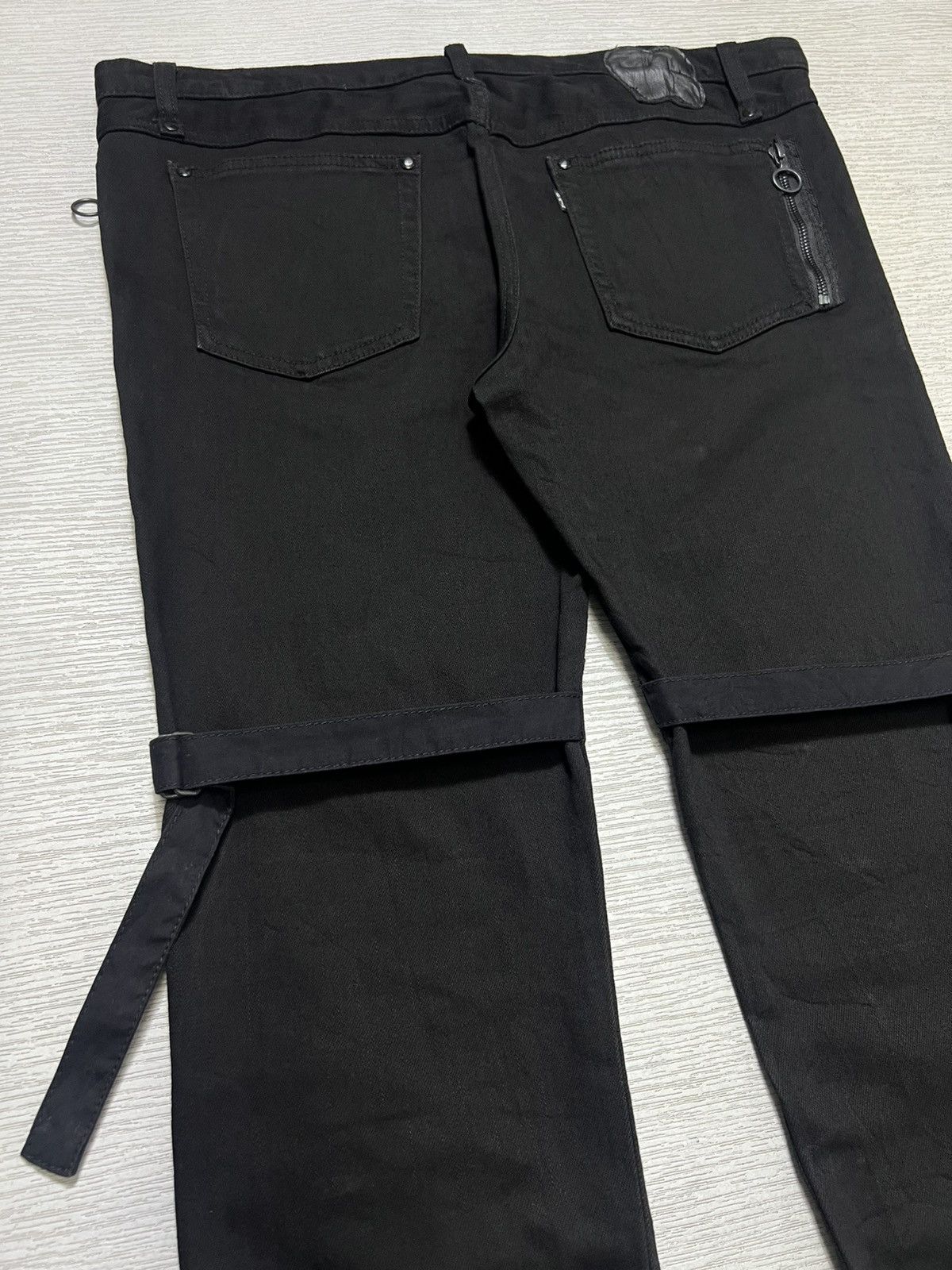 Number (N)ine Number (N)ine - Bondage Multi Zip Denim Jeans Size US 36 / EU 52 - 12 Thumbnail