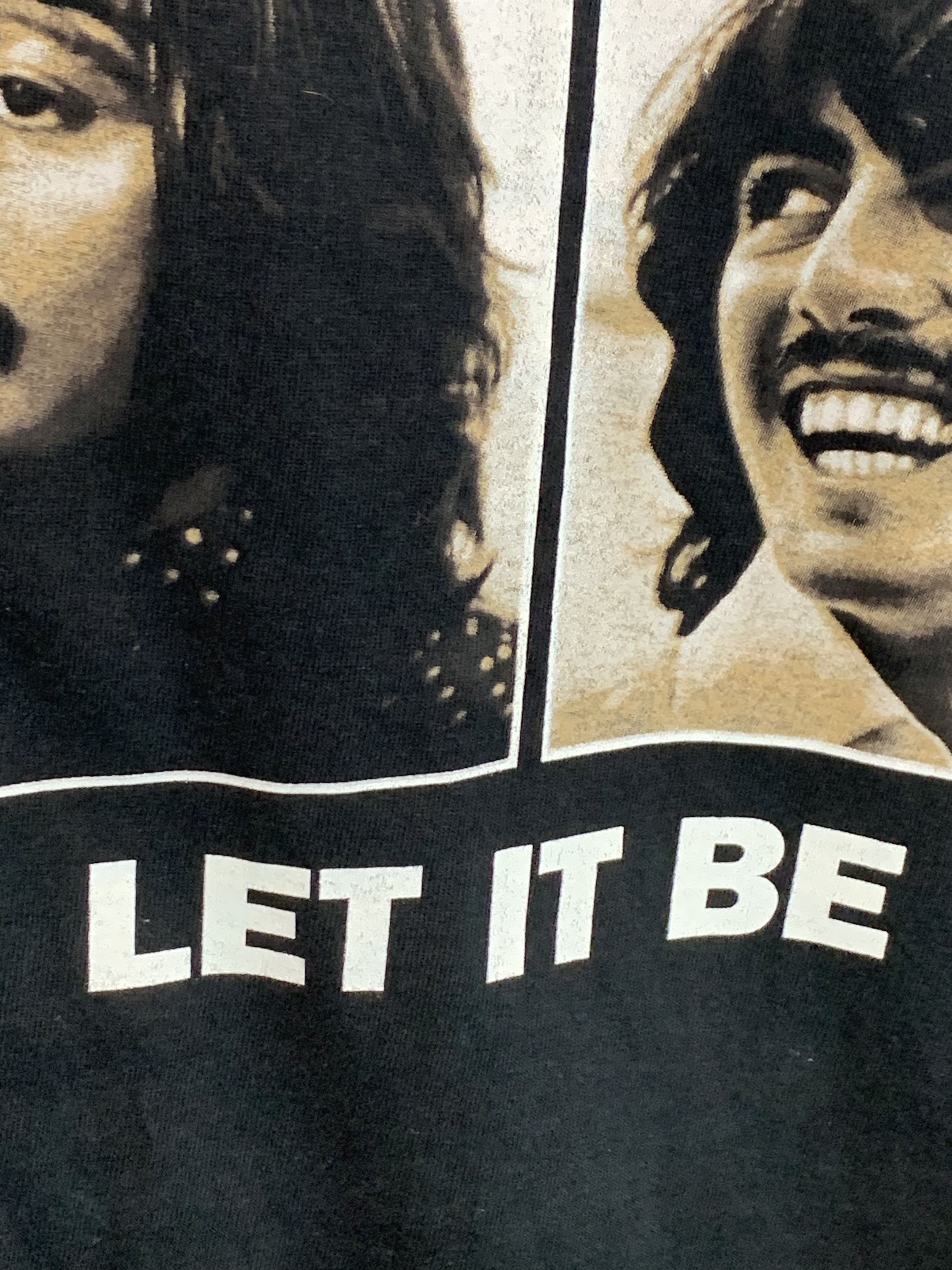 Band Tees RARE Vintage 90s The Beatles Let It Be Single Stitch T-Shirt Size US XL / EU 56 / 4 - 11 Thumbnail