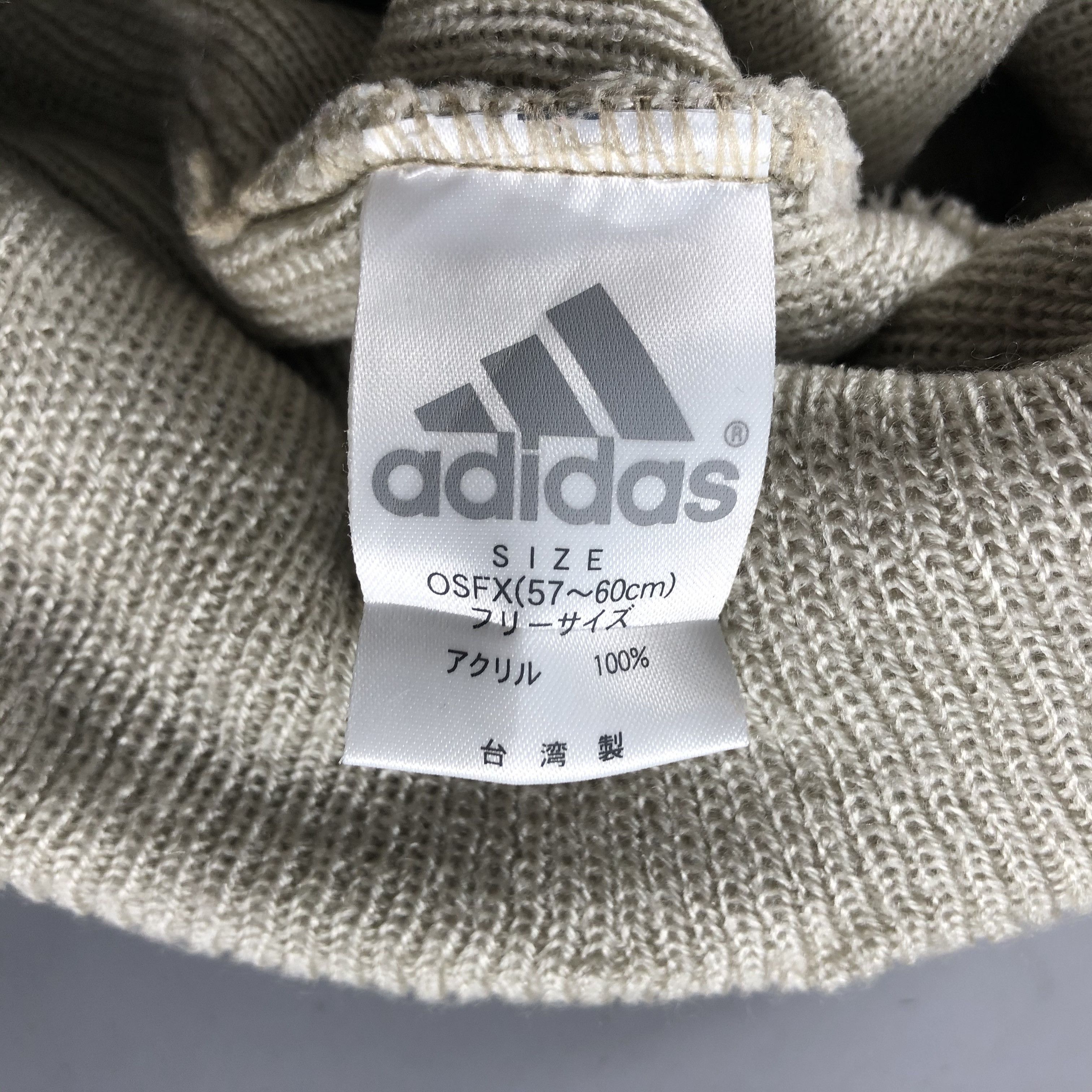 Adidas × Vintage Adidas 3 Stripe Beanie Snow Hat Snow Cap -D222 Size ONE SIZE - 6 Thumbnail