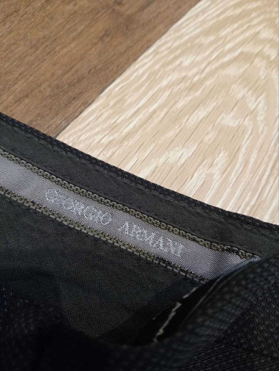 Giorgio Armani GIORGIO ARMANI BLEND WOOL SILK NYLON BAGGY TROUSERS Size US 30 / EU 46 - 5 Thumbnail