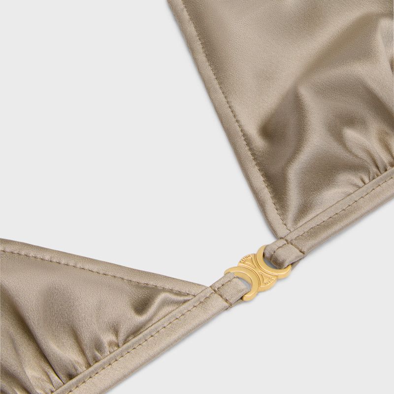 Celine o1w1db10526 2X05K7 Size : XS / Triangle Bra in Brown Size ONE SIZE - 3 Thumbnail