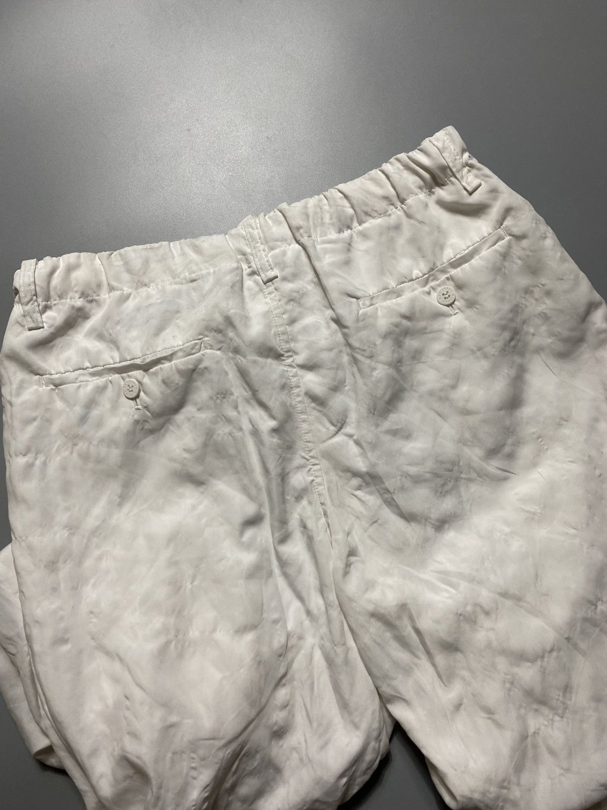 Issey Miyake ISSEY MIYAKE MEN BUBBLE POLYESTER PANTS Size US 30 / EU 46 - 10 Thumbnail