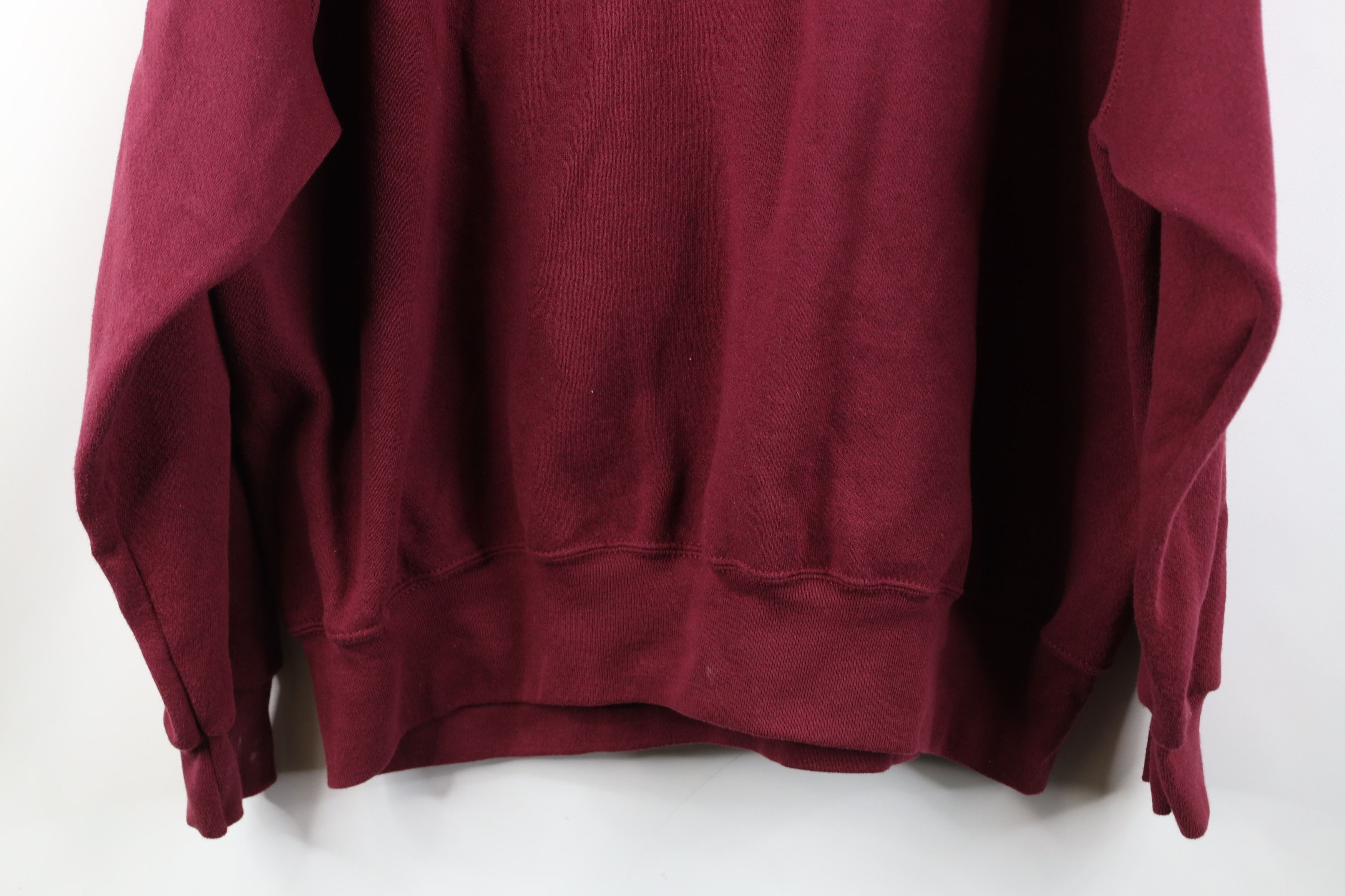 Vintage Vintage 90s USA Olympics Crewneck Sweatshirt Burgundy Red Size US XL / EU 56 / 4 - 14 Thumbnail