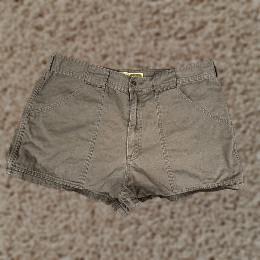 Vintage Cabela's Shorts Womens 38 Brown Twill Hiking 3 Inseam Pockets Outdoor Cotton Size 26" / US 2 / IT 38 - 1 Thumbnail