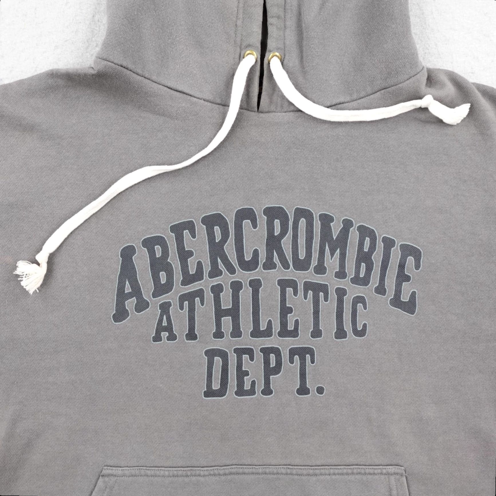 Abercrombie & Fitch VINTAGE Abercrombie & Fitch Hoodie Mens M Gray Athletic Dept Sweatshirt Y2K Size US M / EU 48-50 / 2 - 3 Thumbnail