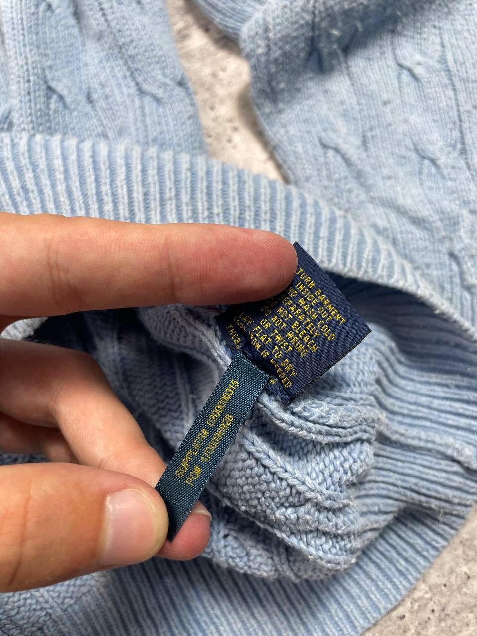 Polo Ralph Lauren Vintage Polo Ralph Lauren Knitted 1/3 Zip Sweater Y2K Size US XL / EU 56 / 4 - 7 Thumbnail
