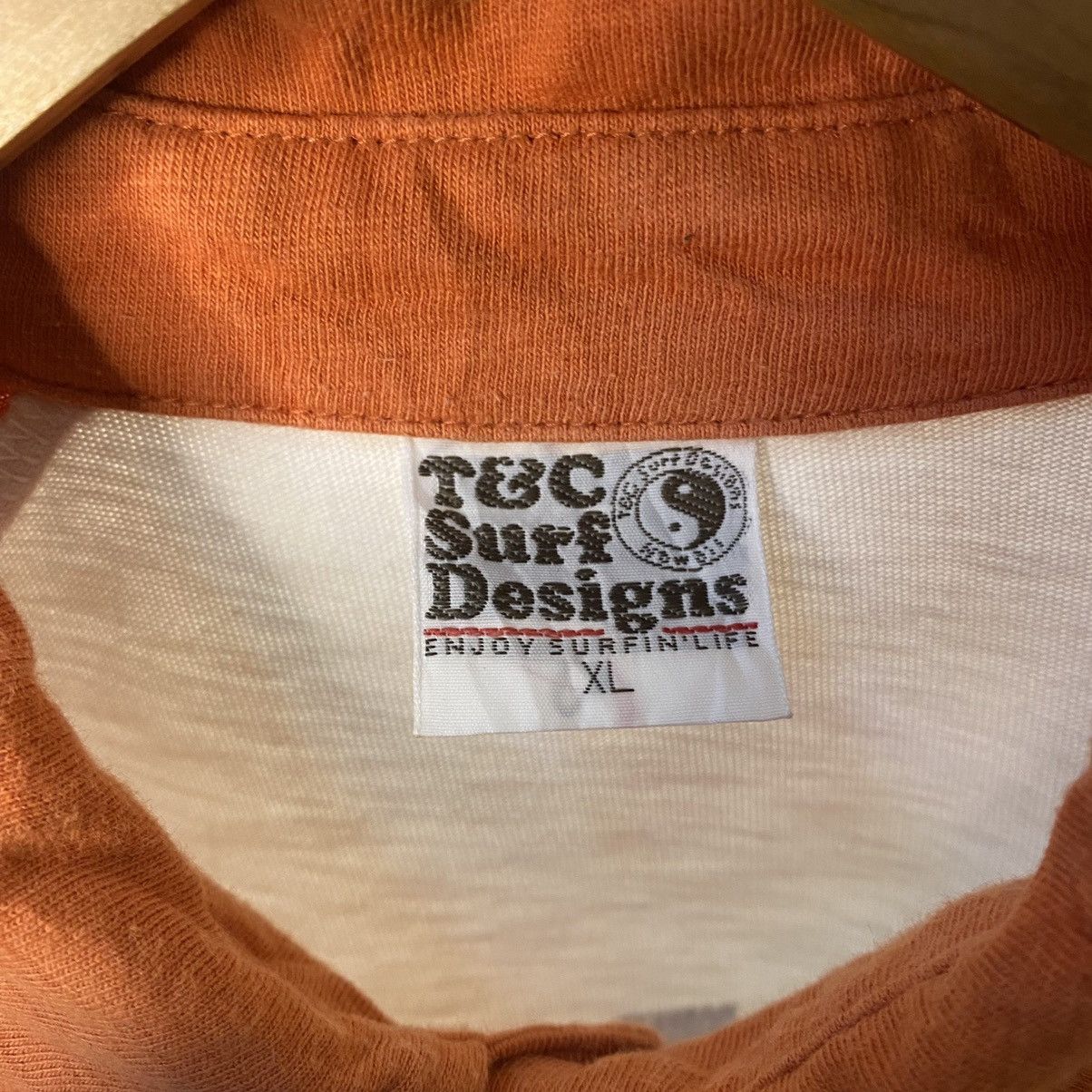 Vintage T&C Surf Tshirt Size US XL / EU 56 / 4 - 4 Thumbnail