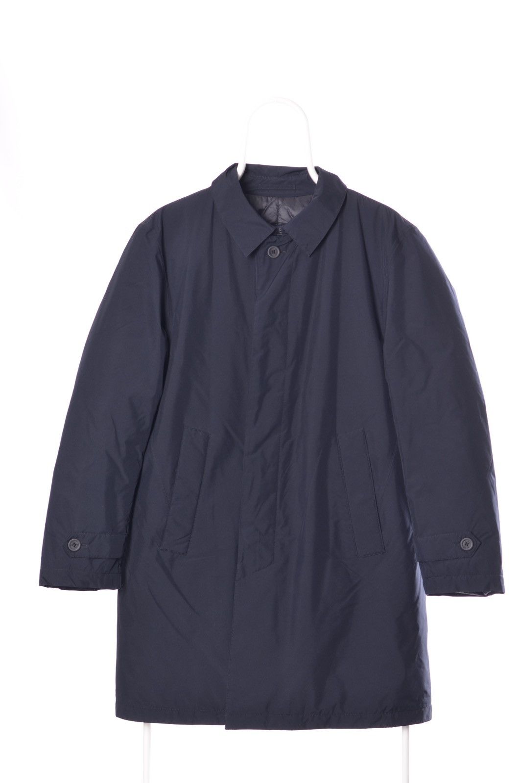 image of Herno Laminar Genuine Pi002Ul Gore-Tex Down Coat Black 52 in Dark Blue, Men's (Size Large)