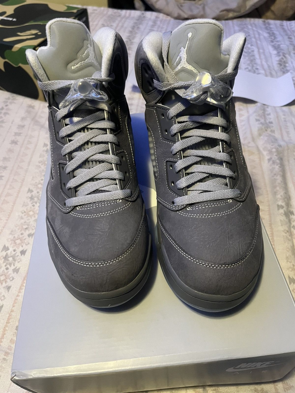 Jordan Brand Jordan 5 Retro Wolf Grey 2026 Size US 10 / EU 43 - 3 Thumbnail