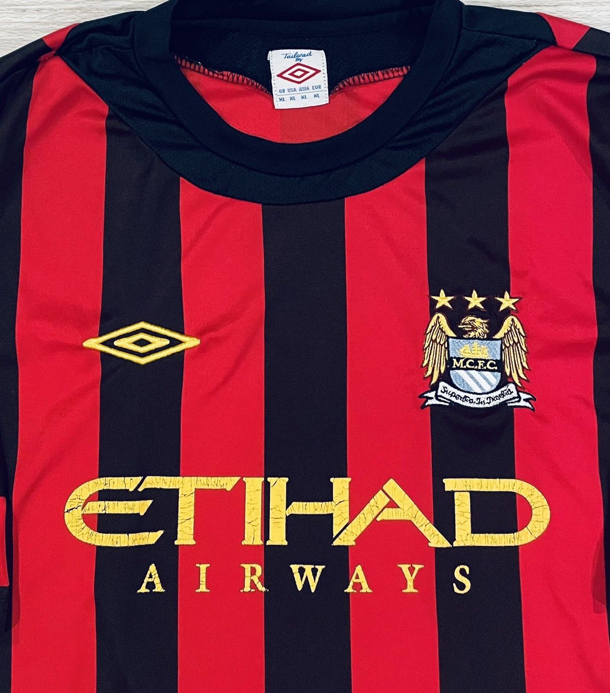 Umbro Umbro 2011/12 Manchester City Soccer Jersey Men’s Size XL Size US XL / EU 56 / 4 - 2 Thumbnail
