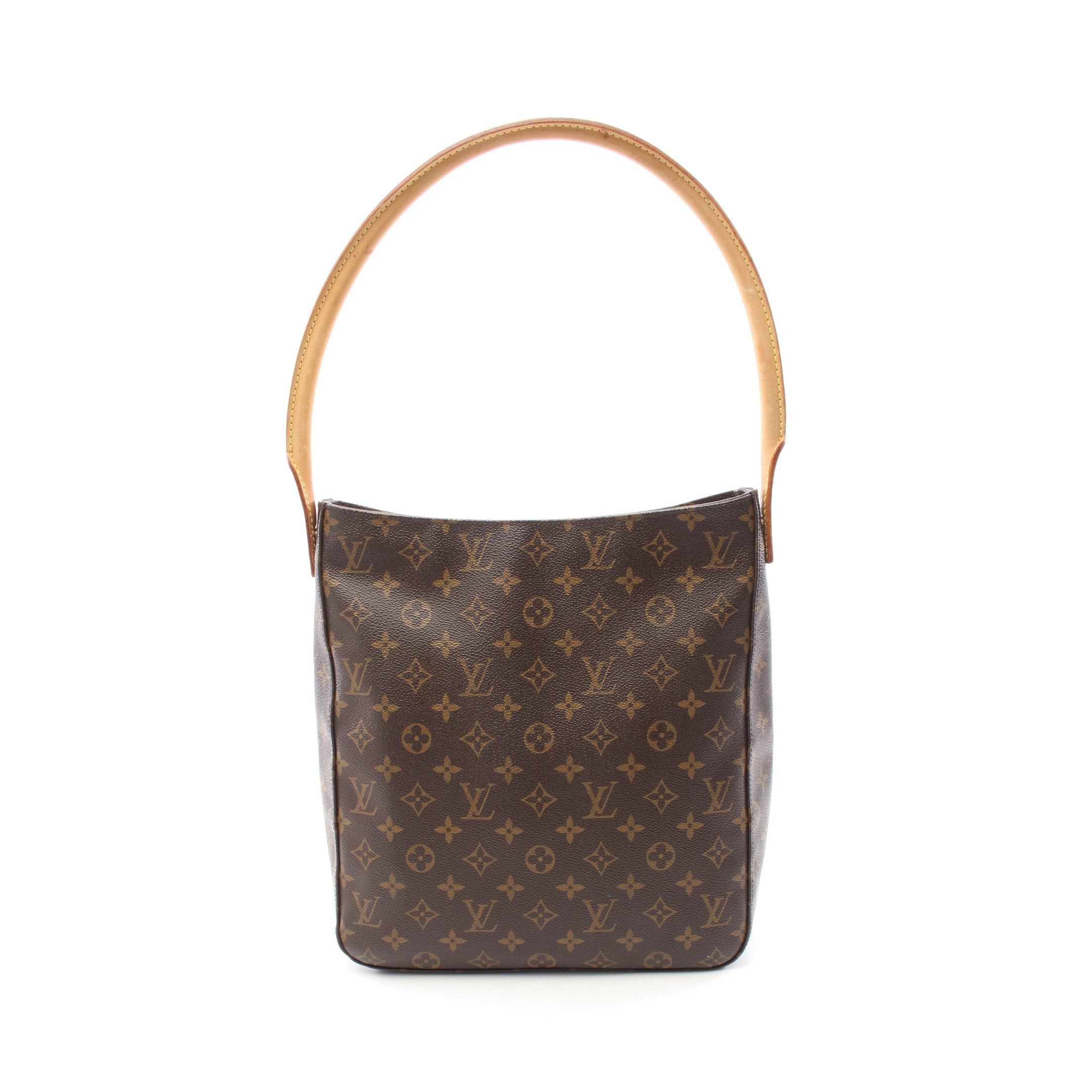 Louis Vuitton Louis Vuitton Looping Gm Monogram Shoulder Bag Leather Brown Size ONE SIZE - 1 Thumbnail