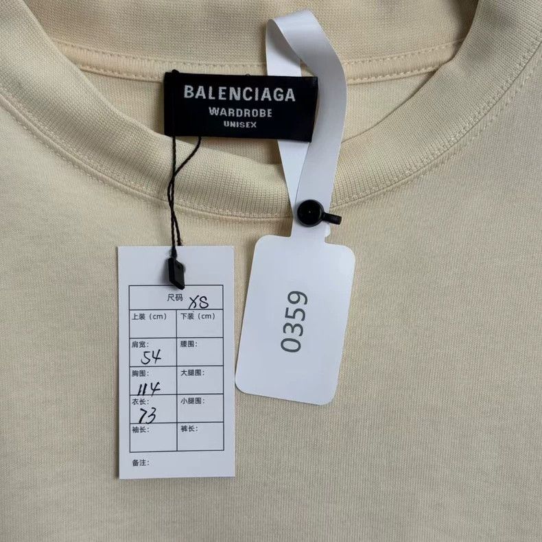 Balenciaga Balenciaga Embroidered cola logo short sleeves Size US XS / EU 42 / 0 - 5 Thumbnail