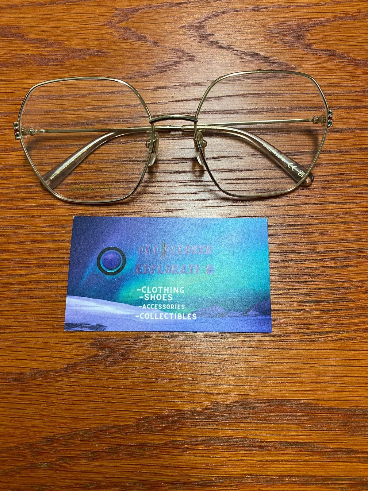 Gucci Gucci GG12850 Gold Glasses Size ONE SIZE - 1 Thumbnail