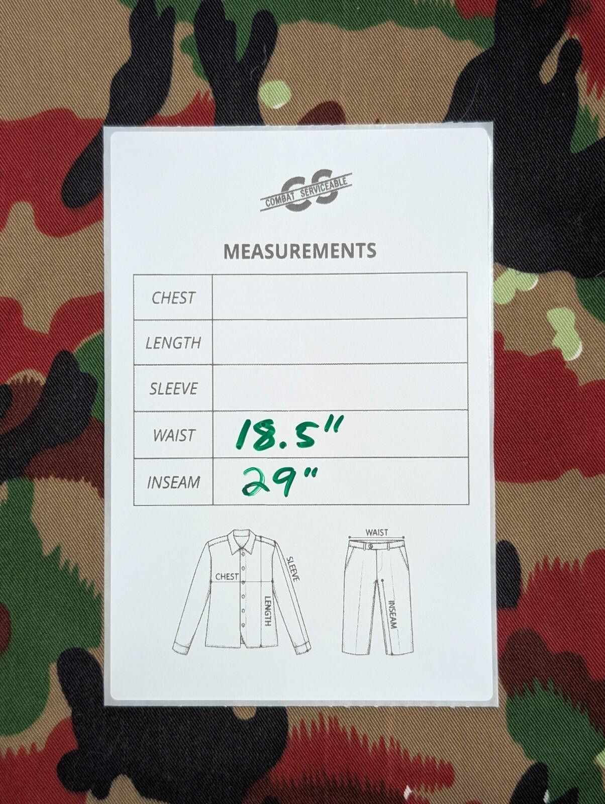 The Unbranded Brand Swiss M83 Alpenflage "Pizza Camo" Field Trousers - 37x30 Size US 36 / EU 52 - 7 Thumbnail
