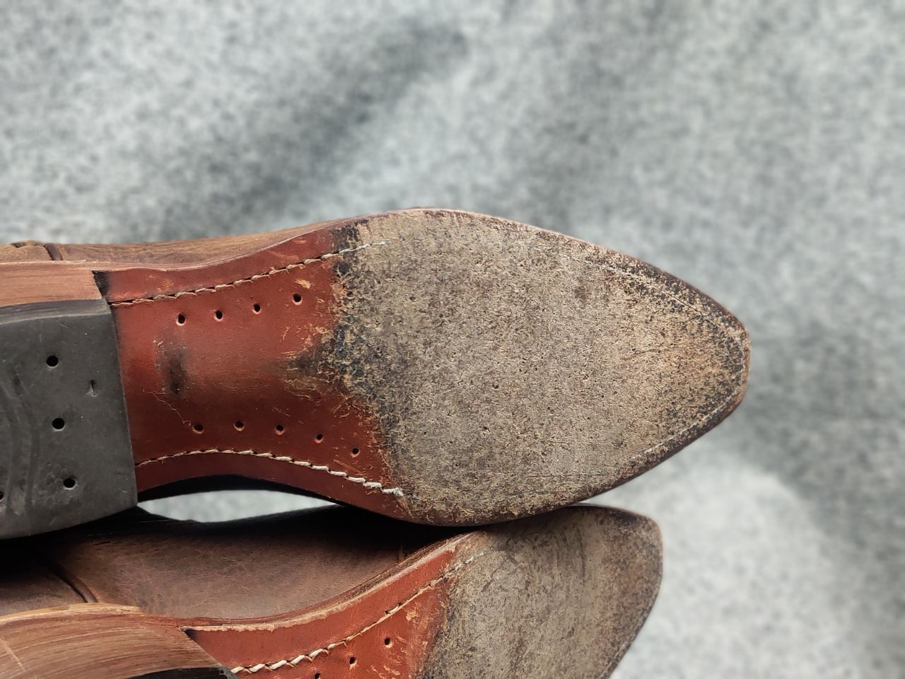 Boulet Vintage Boulet Canada Made Brown Western Cowboy W Boots Size US 7.5 / IT 37.5 - 16 Thumbnail
