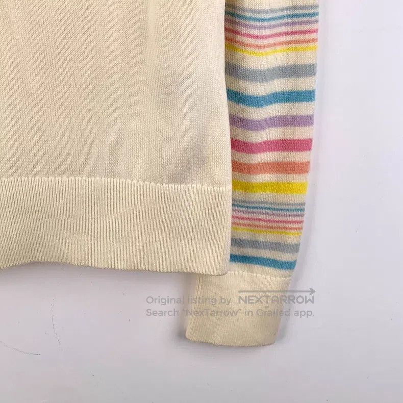 Chanel Chanel Cruise series colour block striped logo cashmere ro Size XXS / US 00 / IT 34 - 5 Thumbnail
