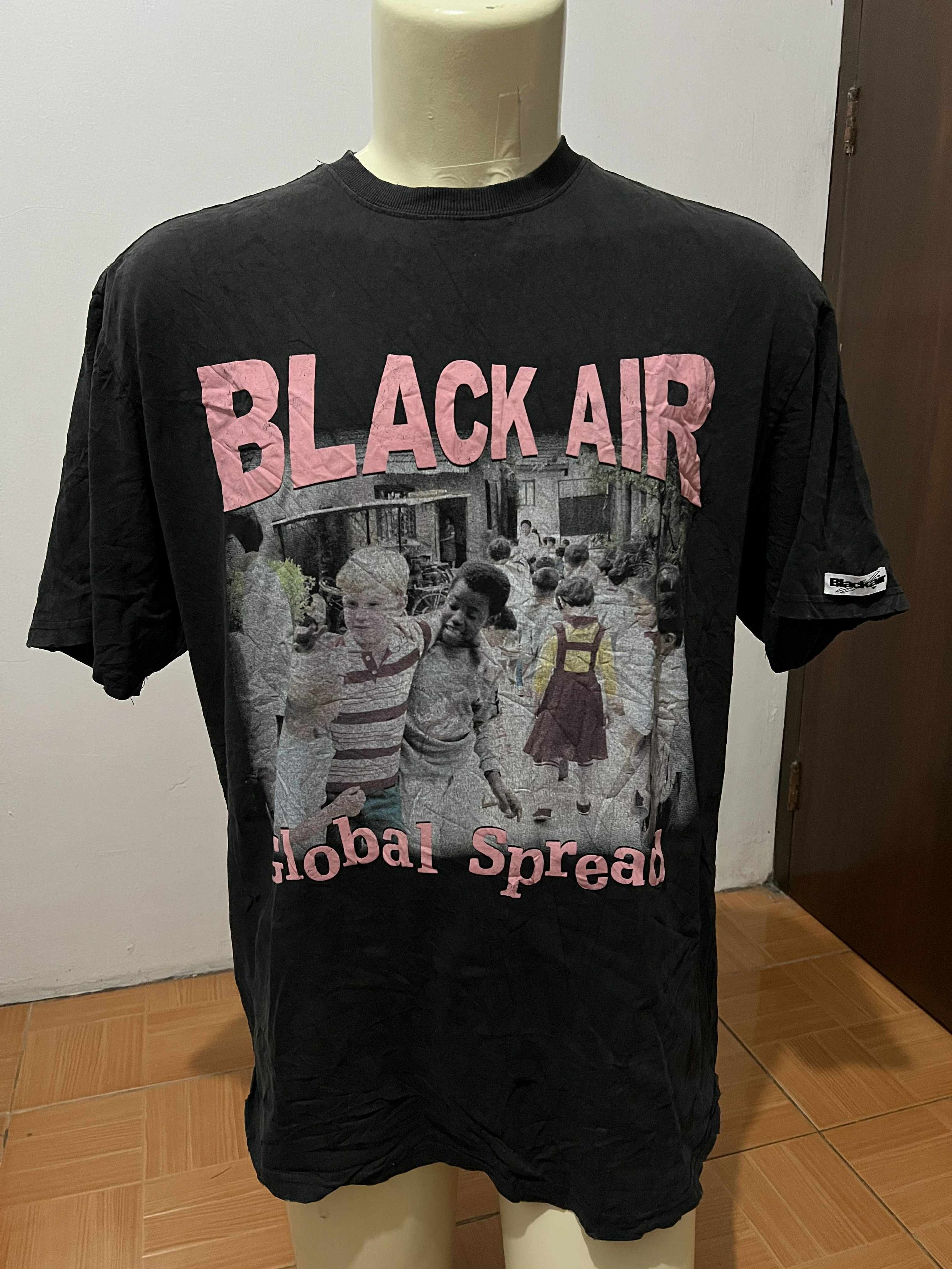Japanese Brand BLACK AIR GLOBAL SPREAD Size US L / EU 52-54 / 3 - 1 Thumbnail