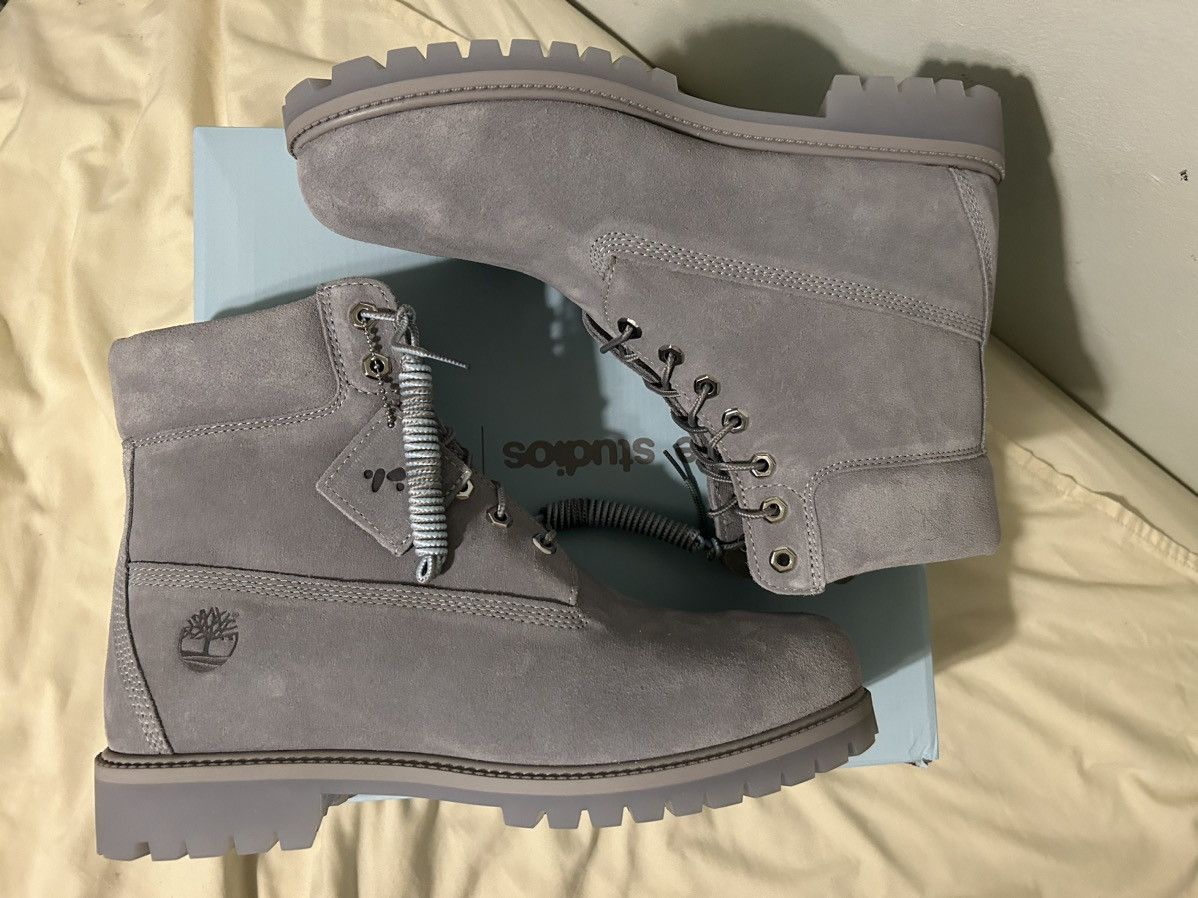 Timberland Timberland Ice Studios 6 Inch Premium Boot Grey Size US 12 / EU 45 - 4 Thumbnail