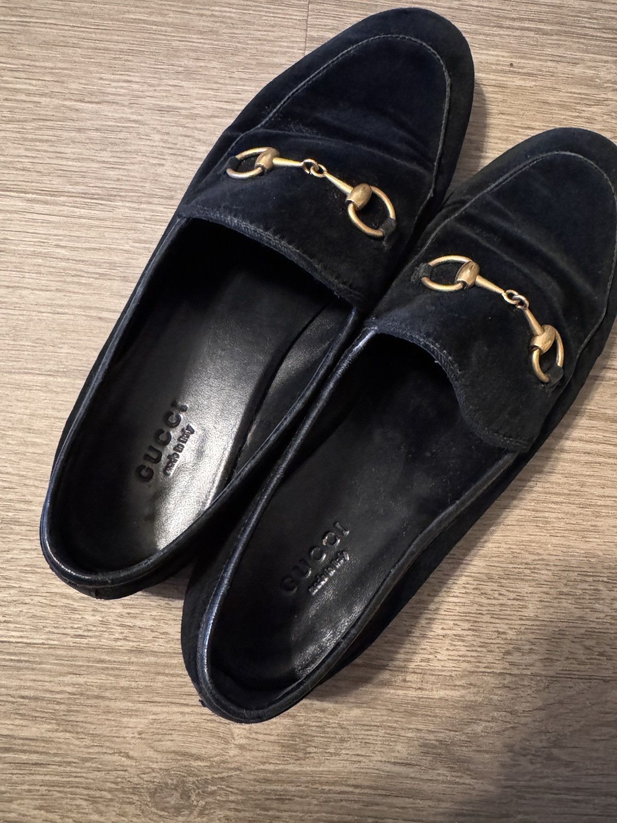 Gucci Women’s Gucci Jordaan Loafer Size US 7 / IT 37 - 3 Thumbnail
