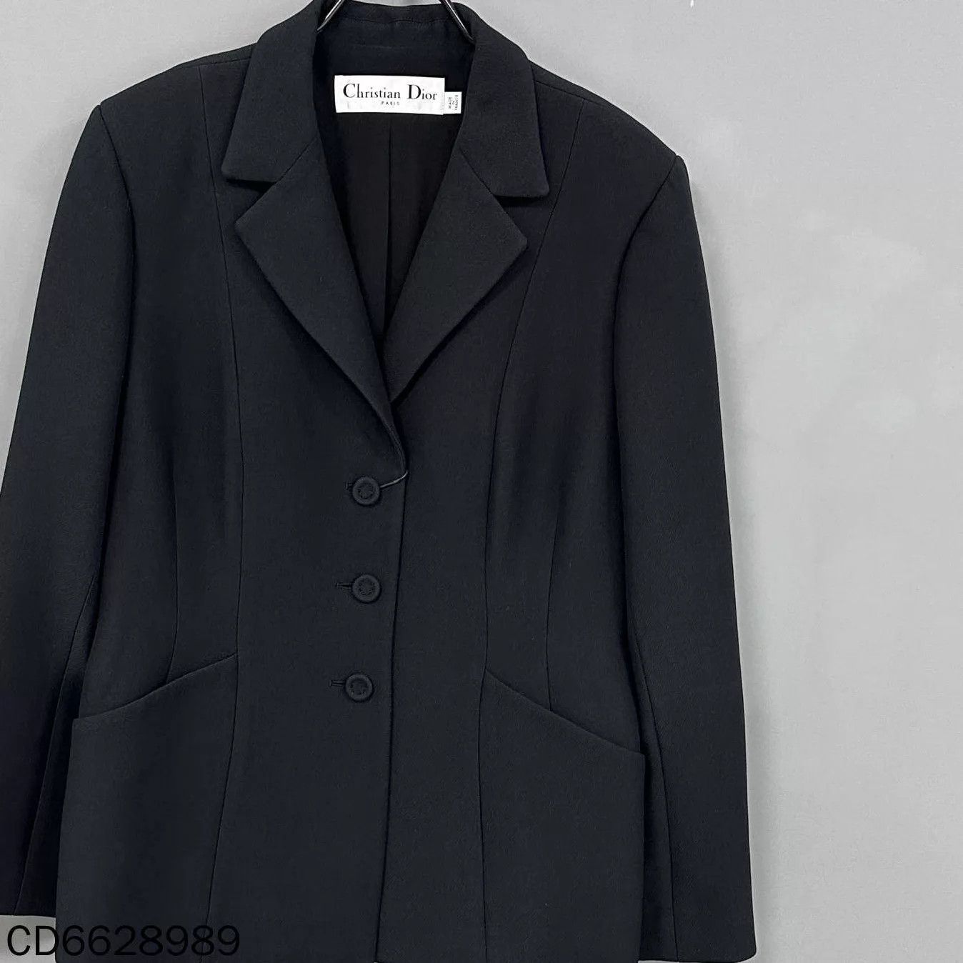 Dior Dior Black Tailored Suit Jacket 42 99 New Size M / US 6-8 / IT 42-44 - 2 Thumbnail