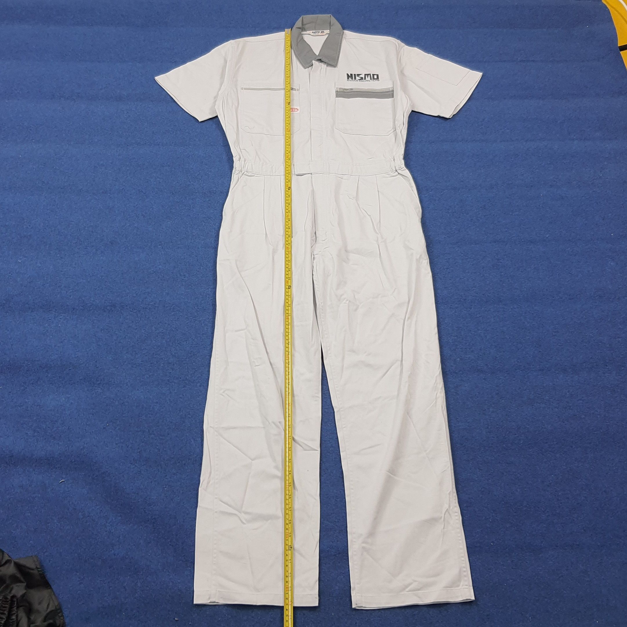 Japanese Brand Vintage NISMO Nissan Racing Team Coverall Jumpsuit C284N20 Size US L / EU 52-54 / 3 - 6 Thumbnail