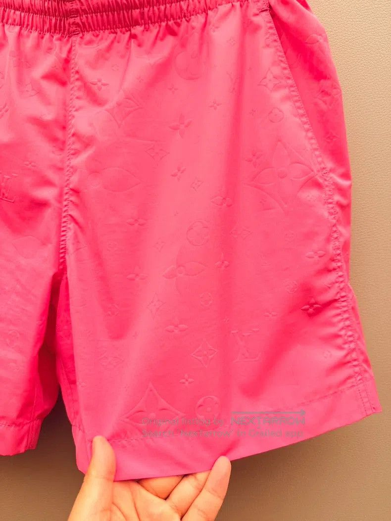 Louis Vuitton Louis Vuitton size m FW23 Solid Logo Embossed Loose Beach S Size US 28 / EU 44 - 4 Thumbnail