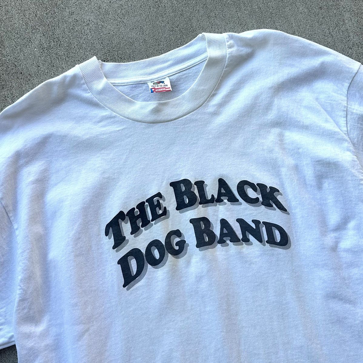 Led Zeppelin Vintage Black Dog Band T Shirt 90s FOTL LED Zeppelin Tribute Size US XL / EU 56 / 4 - 2 Thumbnail