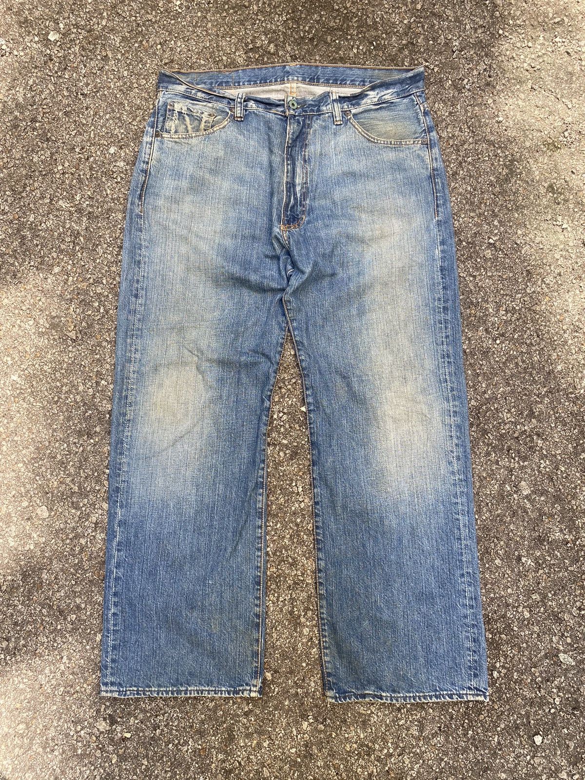 Polo Ralph Lauren Polo Ralph Lauren Denim Baggy Loose Fit Jeans Size US 37 - 2 Thumbnail