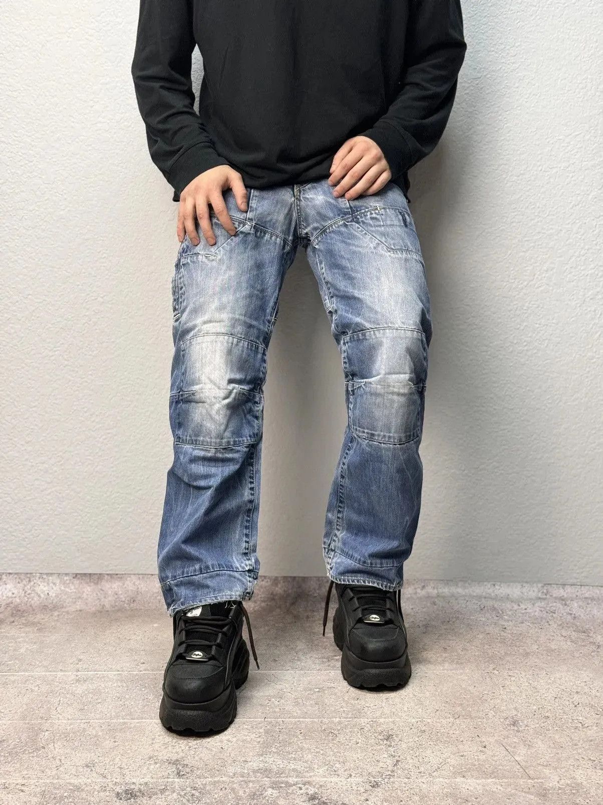 G-Star VTG Yohji Yamamoto Junya Watanabe Style Bondage Cargo Pants Size US 30 / EU 46 - 3 Thumbnail