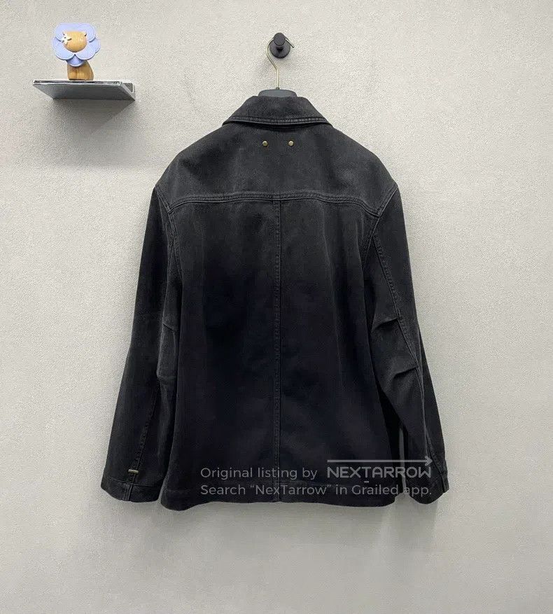 Louis Vuitton Louis Vuitton 24 Washed and Worn Black Denim Jackets Size US M / EU 48-50 / 2 - 3 Thumbnail