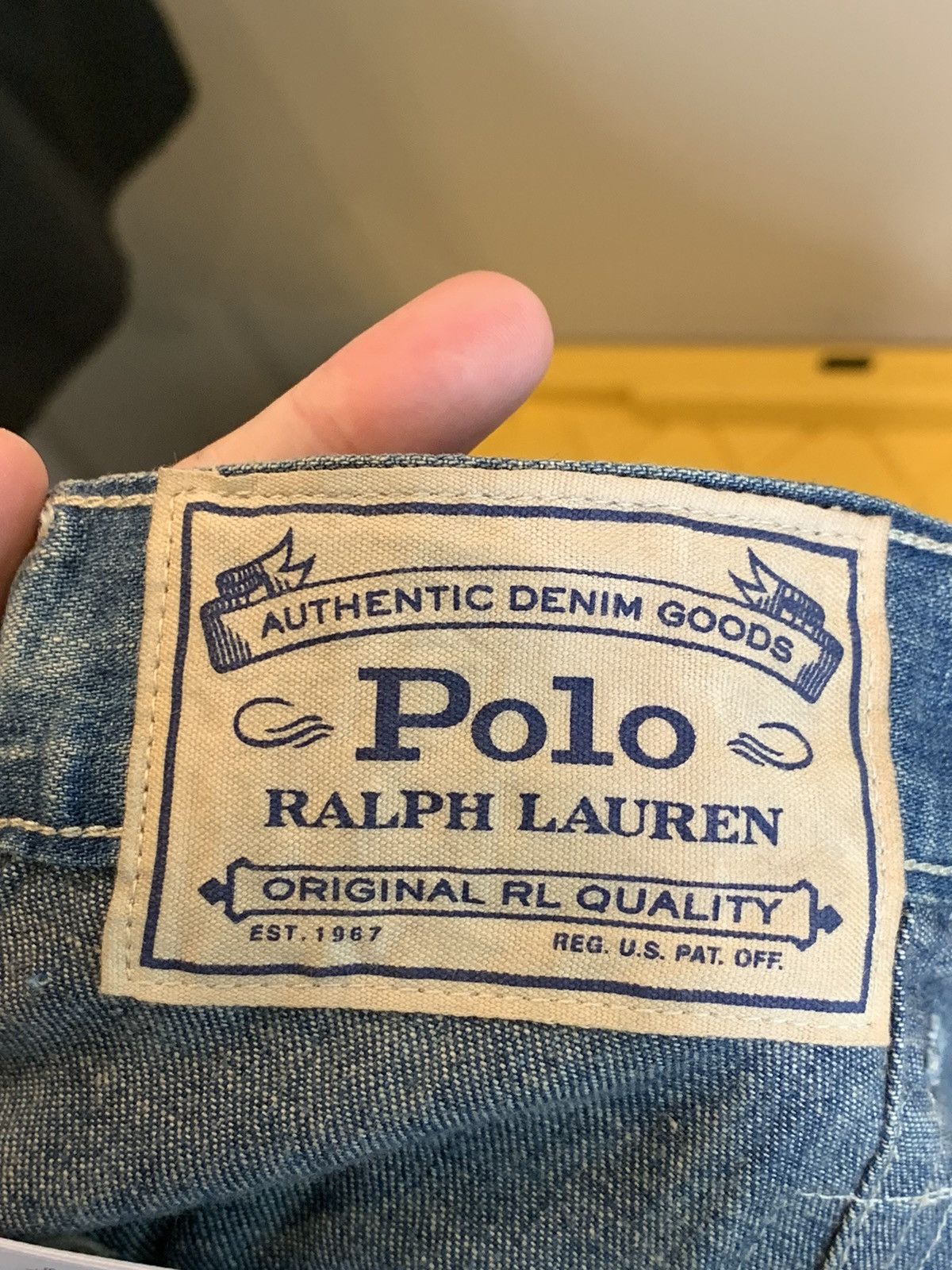Polo Ralph Lauren *RARE* New Polo Ralph Lauren Factory Distressed Denim Jeans Size US 36 / EU 52 - 10 Thumbnail