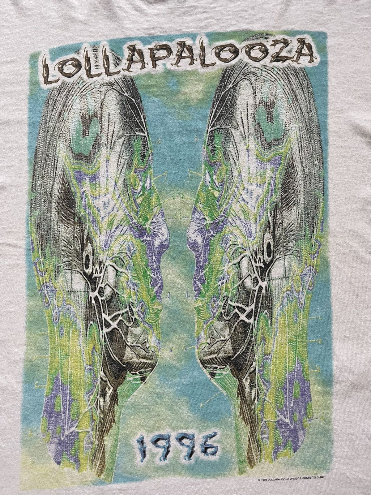 Other 90s Lollapalooza " Fractal Faces" Giant Licensing Size US L / EU 52-54 / 3 - 3 Thumbnail