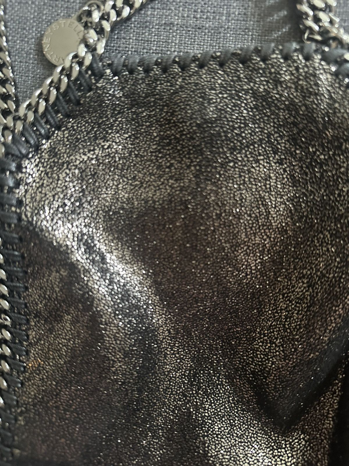 Stella Mccartney mini Falabella crossbody bag in Bronze
