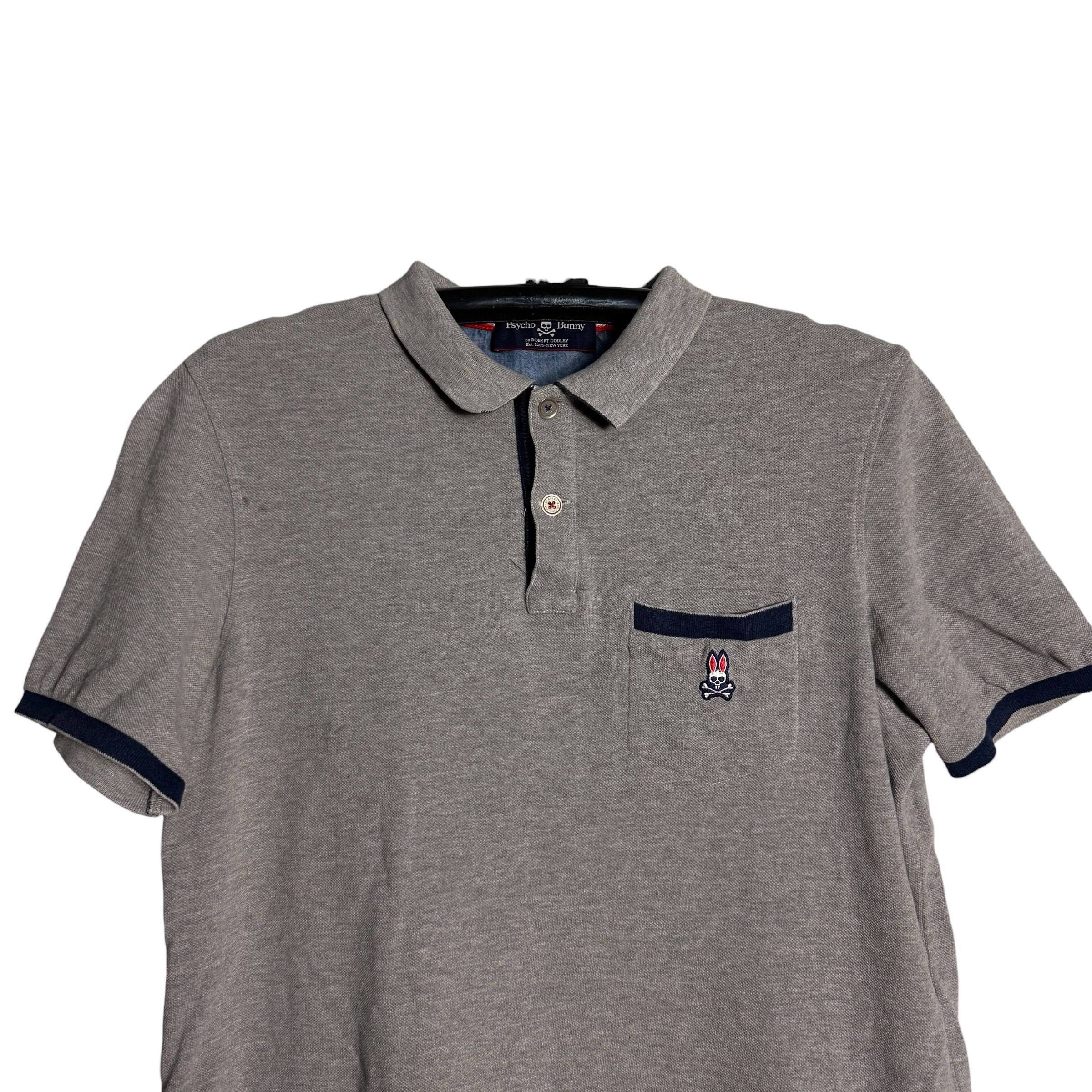 Psycho Bunny 🔥RARE🔥Vintage Psycho Bunny New York Robert Godley Polo Size US XL / EU 56 / 4 - 2 Thumbnail
