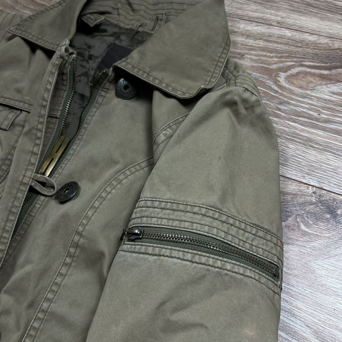 Hysteric Glamour 00s Hysteric Glamour Vintage Heavy Military Coat Jacket Size US M / EU 48-50 / 2 - 7 Thumbnail