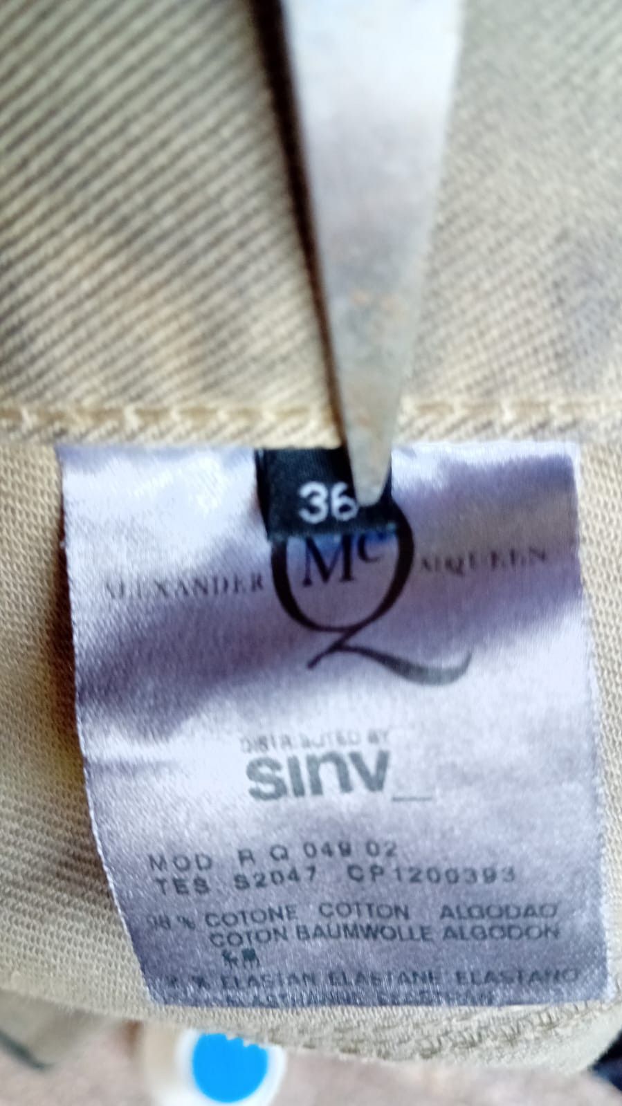 Alexander McQueen × Swagger Alexander Mcqueen Gray Antiqued Dust Durt Wash Jeans Size US 36 / EU 52 - 4 Thumbnail
