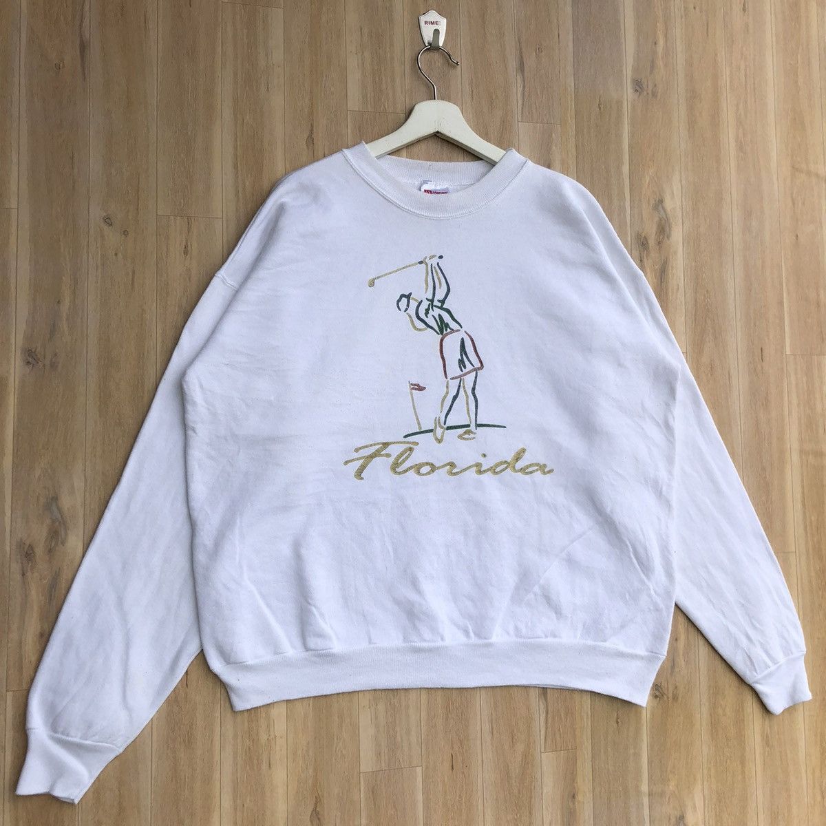 Vintage Vintage Florida Golf Sweatshirt Size US XL / EU 56 / 4 - 2 Thumbnail
