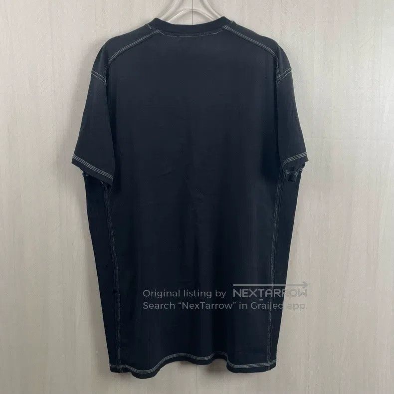Givenchy Givenchy Black Distressed Letter Short Sleeve Size US XS / EU 42 / 0 - 3 Thumbnail