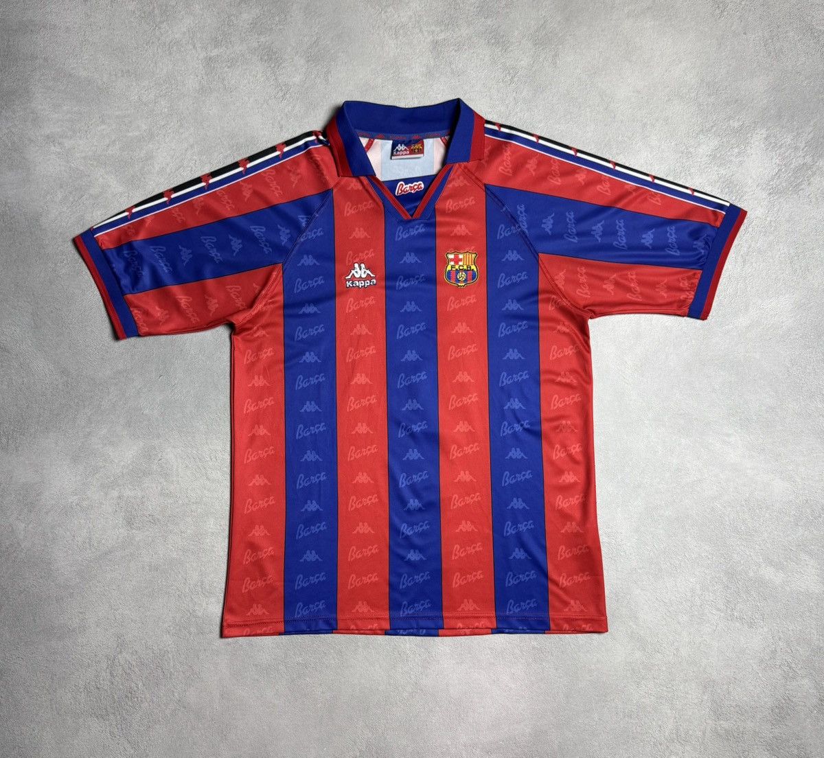 Barcelona 1995 1997 Home Football Shirt Soccer Jersey