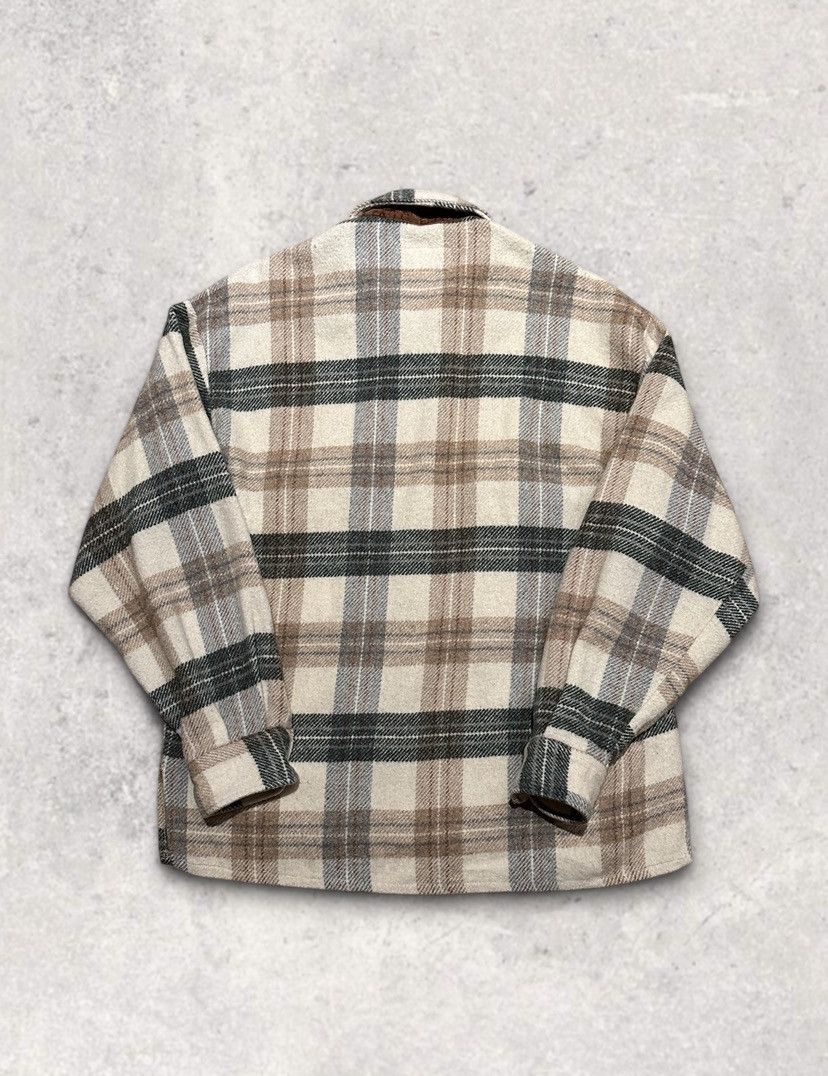 Vintage Vintage 70s wool zip utility overshirt workwear Size US S / EU 44-46 / 1 - 6 Thumbnail