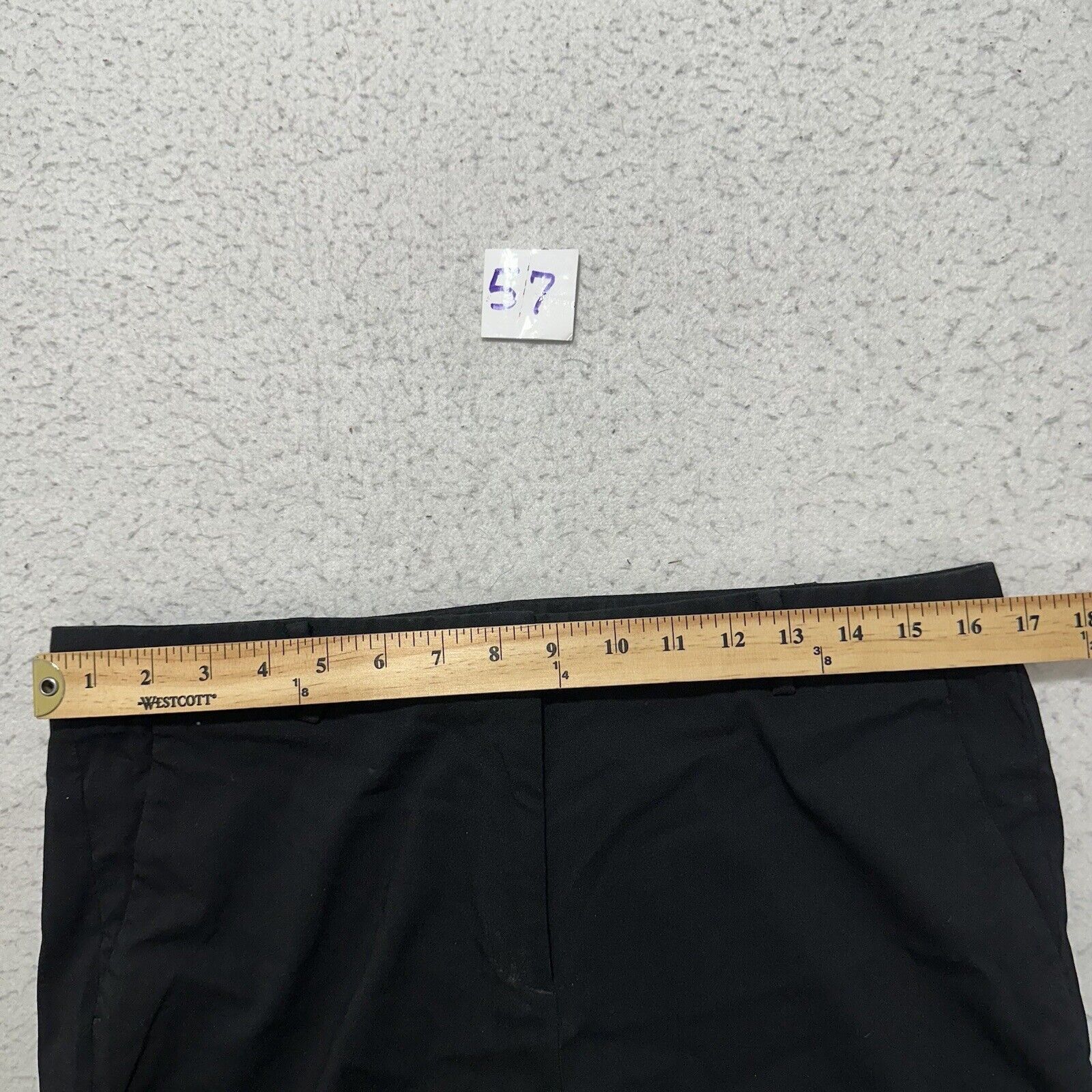 Michael Kors Michael Kors 12 Flat Front Black Dress Pants 27" Inseam Size 34" / US 12 / IT 48 - 11 Thumbnail