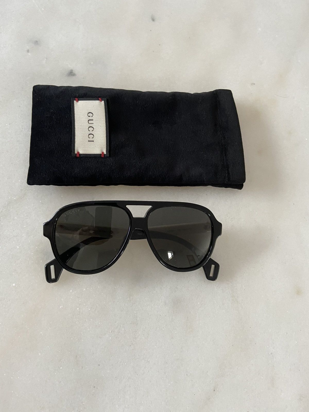 Gucci Gucci Sega black sunglasses Size ONE SIZE - 2 Thumbnail