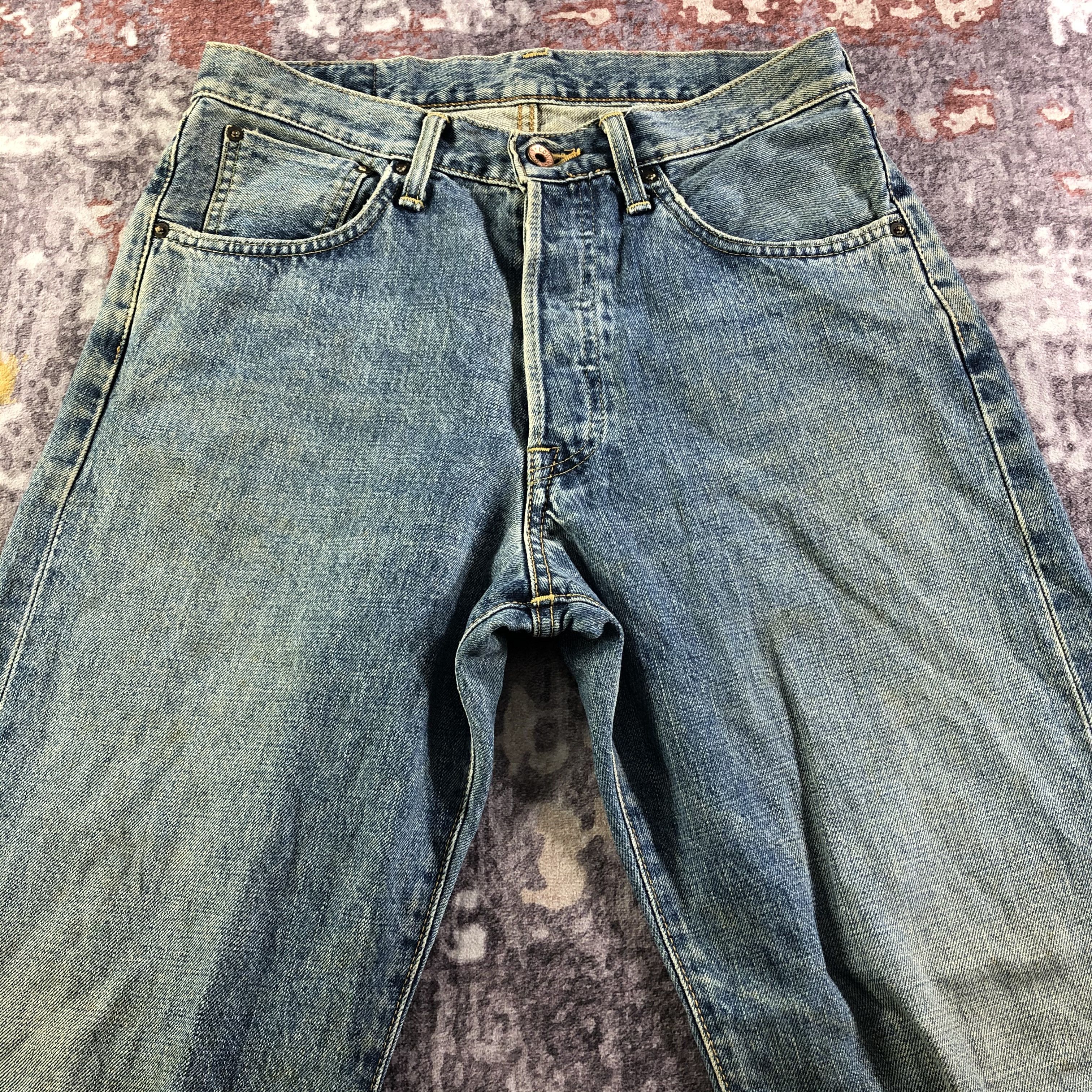 Edwin Vintage 90s Edwin 505 Selvedge Jeans-JM3600 Size US 31 - 3 Thumbnail