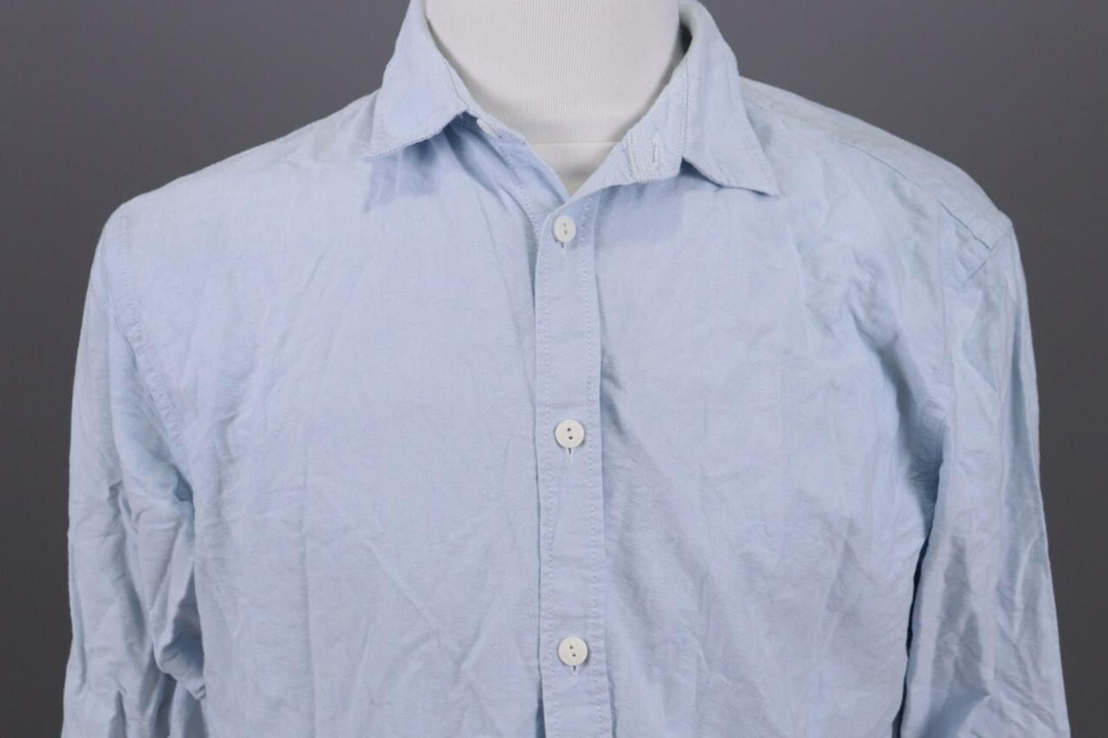 Edwin Edwin Cardet Shirt Blue Button Down Shirt Size XL Size US XL / EU 56 / 4 - 2 Thumbnail