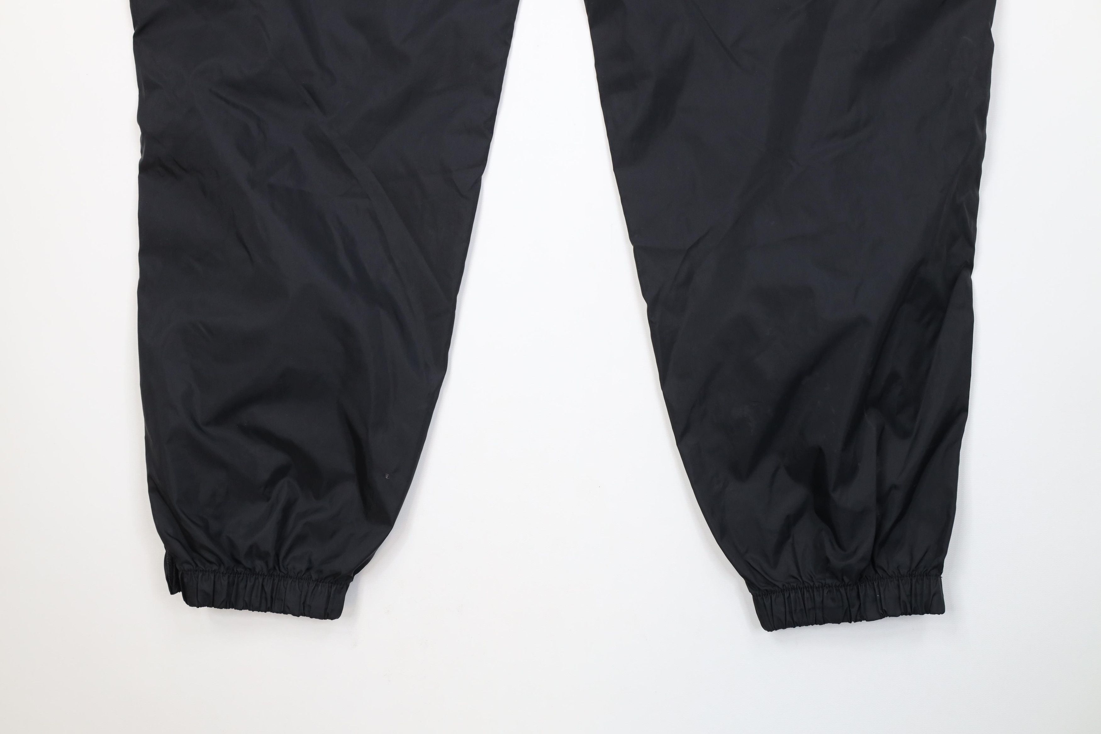 Adidas Vintage 90s Adidas Spell Out Windbreaker Joggers Pants Black Size US 38 / EU 54 - 14 Thumbnail