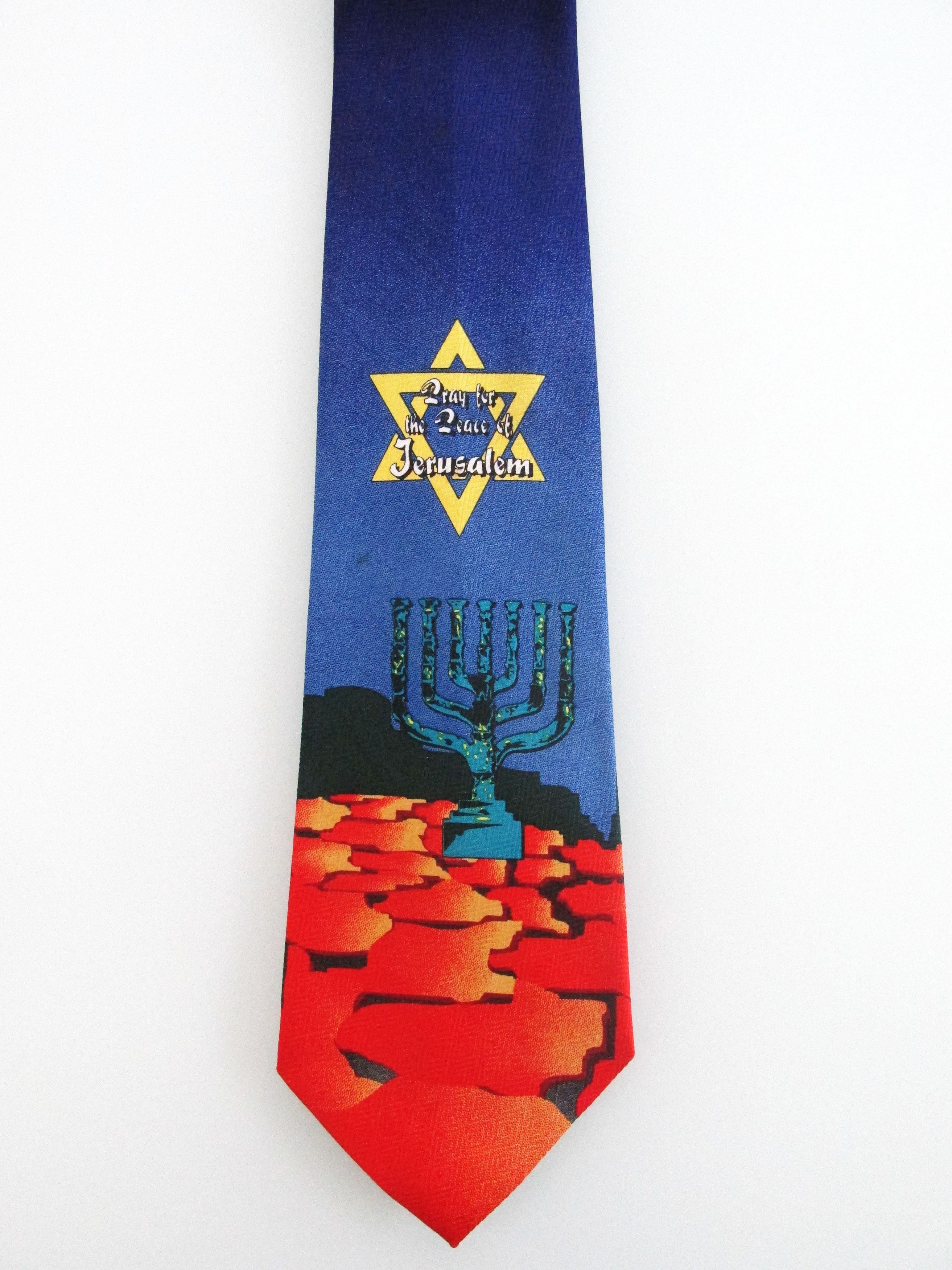 Other Pray For Peace (NWOT) Men's Tie by A. Rogers Size ONE SIZE - 2 Thumbnail