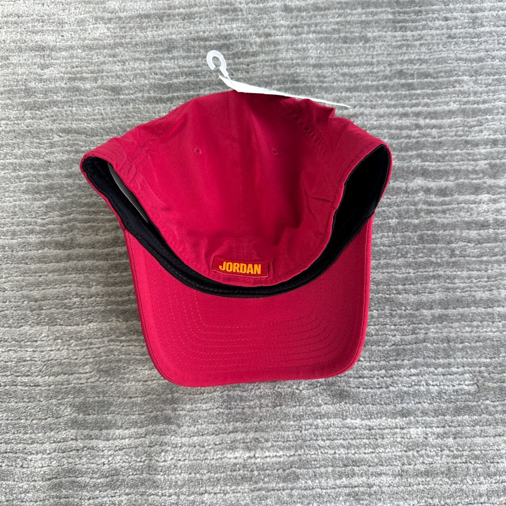 Jordan Brand Jordan Rise Structured Jumpman Active Cap Hat Adult Unisex L/XL Red FD5187-619 Lightweight Breathable Size ONE SIZE - 4 Thumbnail