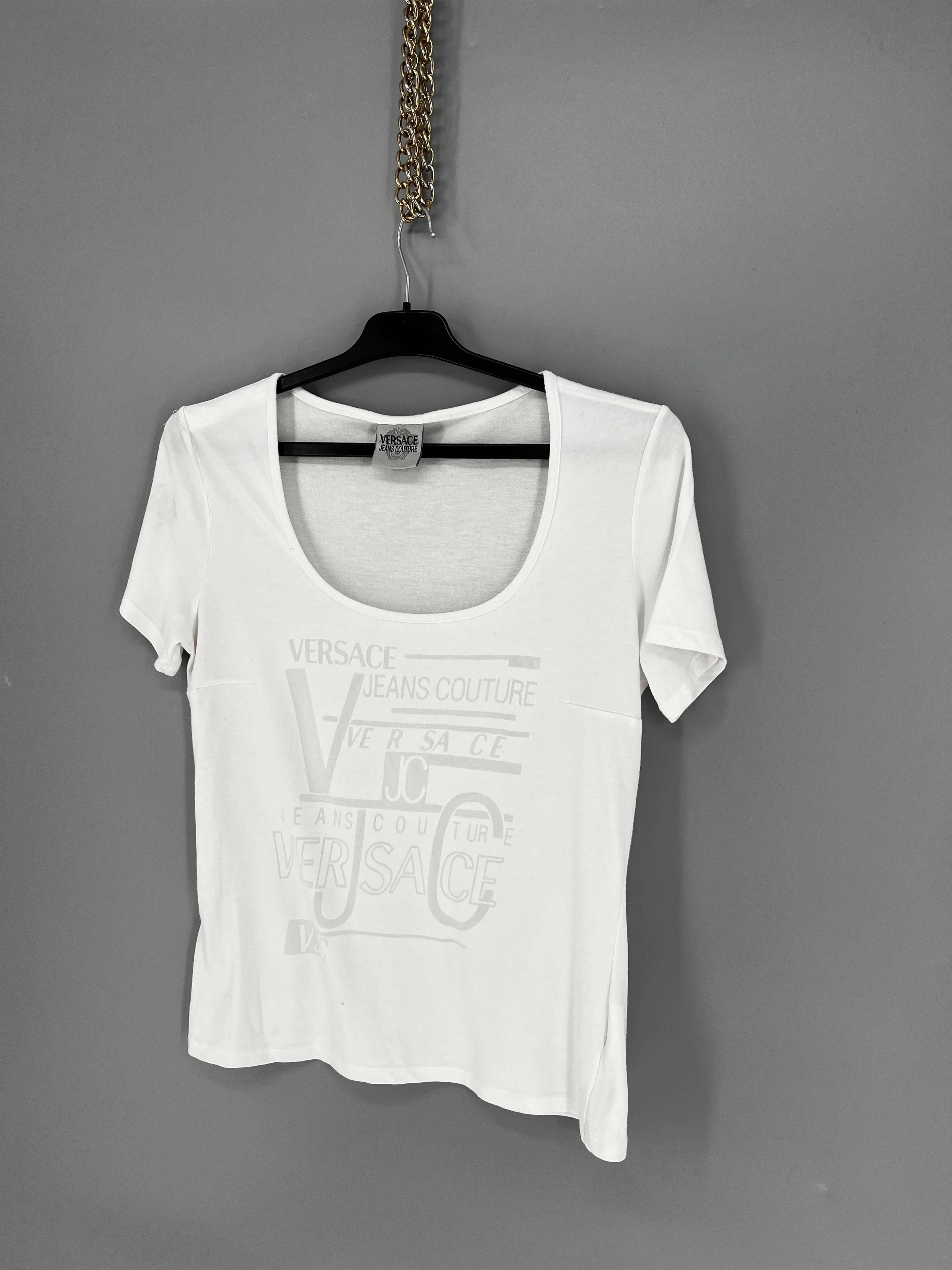 Versace Gianni Versace Jeans medusa meduza tee shirt 90s OLD MONEY Size M / US 6-8 / IT 42-44 - 1 Thumbnail